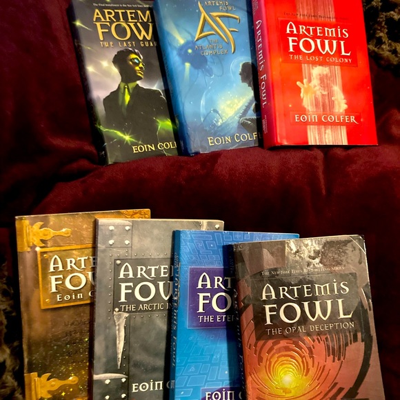 Artemis Fowl series 7pc